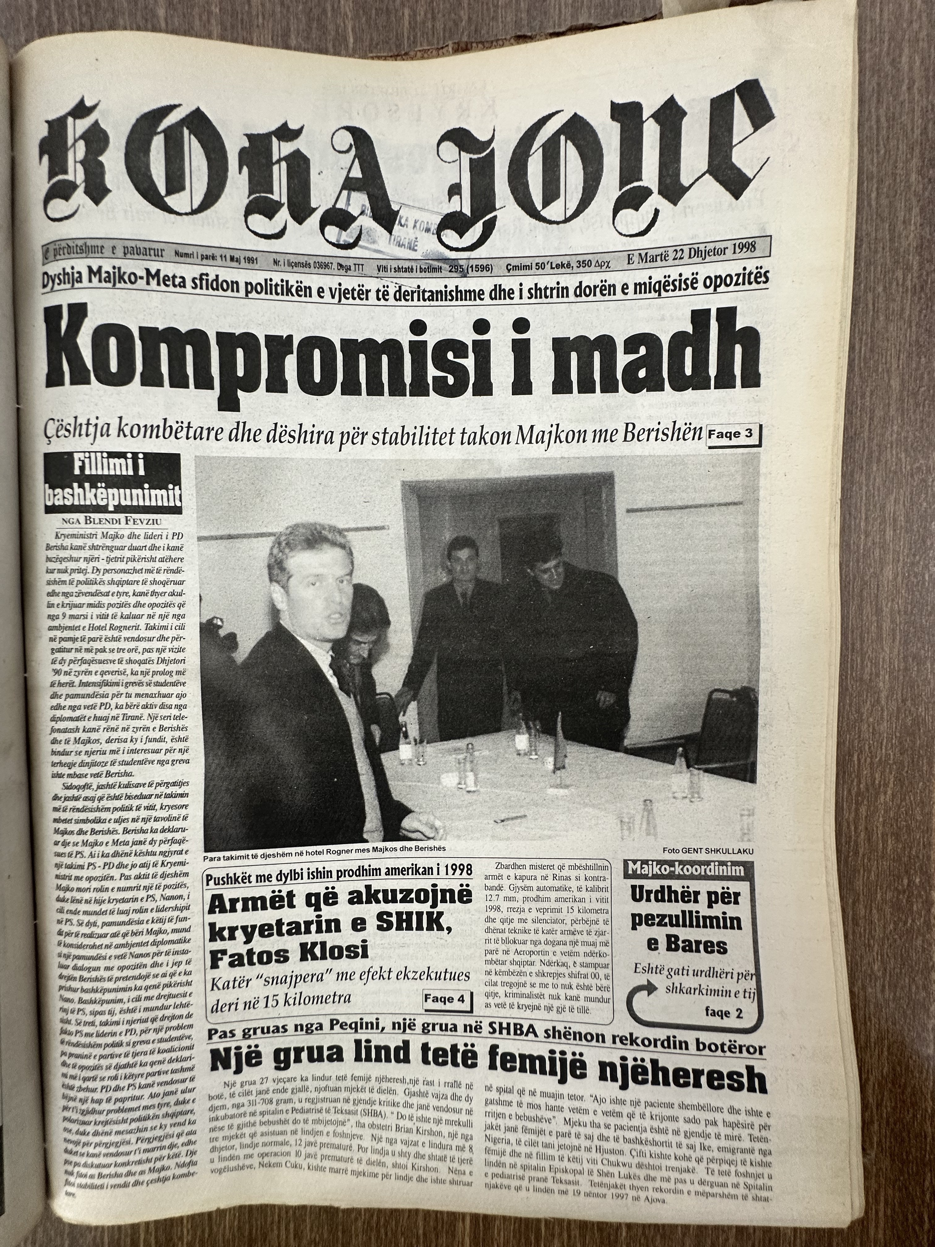 Koha Jonë 1998-12-22